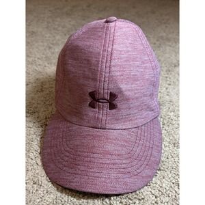 Under Armour Free Fit Women's Hat Red Breathable Light Weight Summer